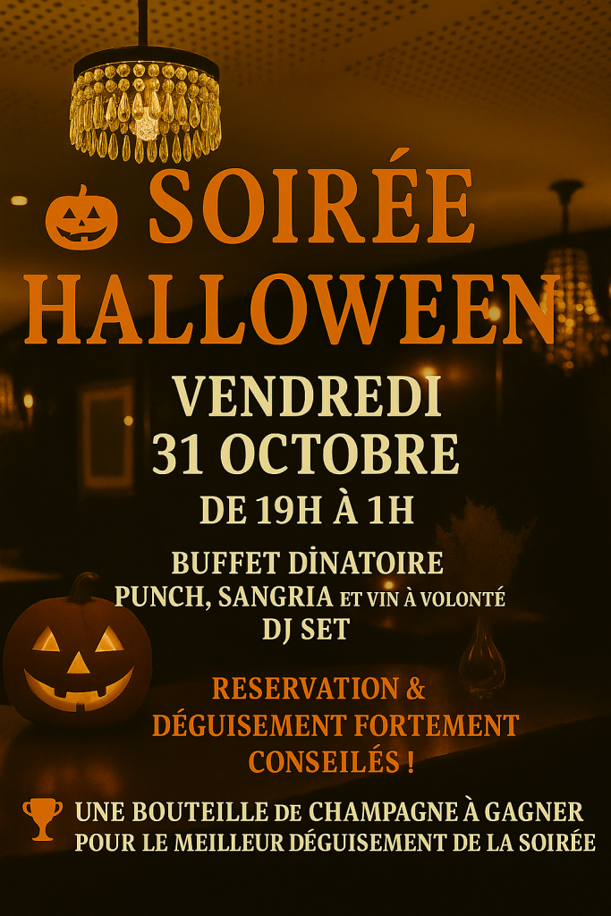 Soirée Halloween – Vendredi 31 octobre chez Colette !